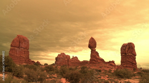 Arches National Park Time Lapse - Clip 1