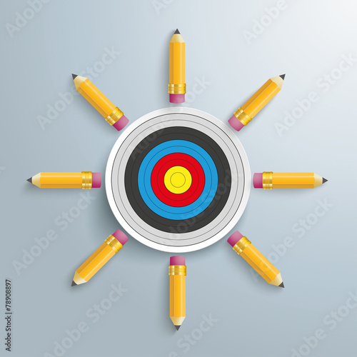 Pencils Target PiAd