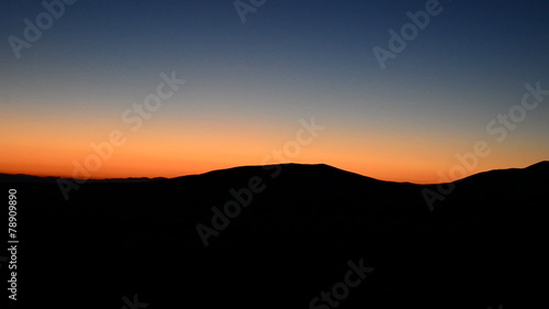 Wallpaper Mural Sunset in the Mojave Desert Torontodigital.ca