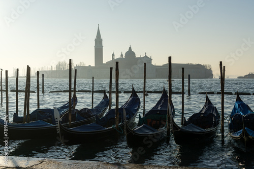  Gondolas and San Giorgio © aaron90311