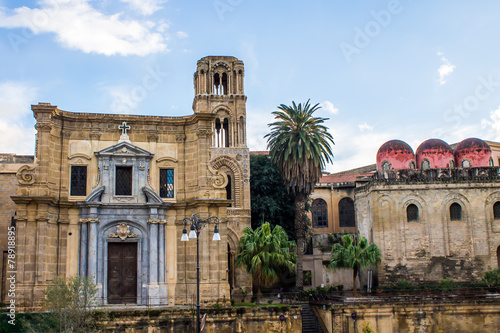 martorana church, in Palermo, Italy photo
