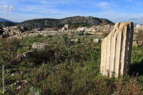 segesta tempio sicilia photo