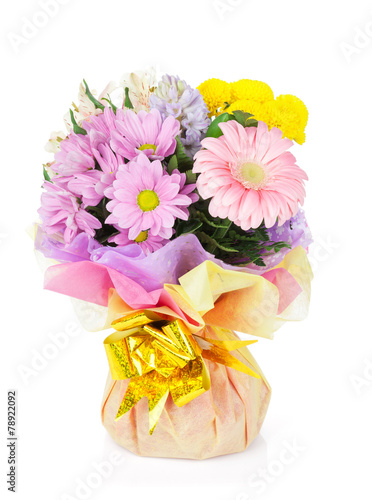 Fototapeta Naklejka Na Ścianę i Meble -  Colorful flowers bouquet