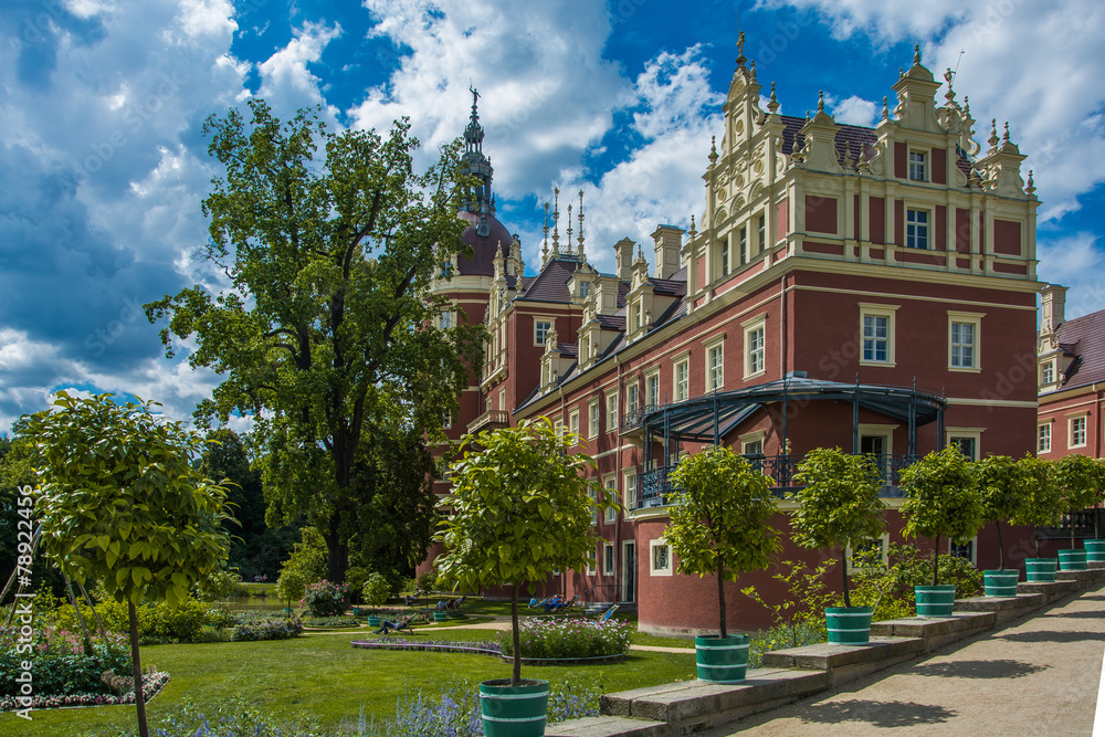 Fototapeta premium Castle in Furst Puckler Park