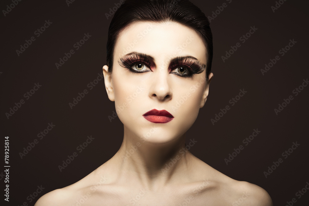 Beauty portrait of young sexy woman Beauty portrait of young sexy woman