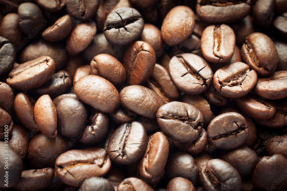 roasted coffee beans, can be used as a background roasted coffee beans, can be used as a background
