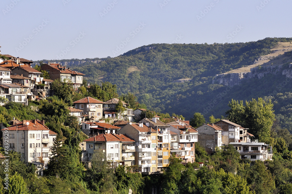 View from Veliko Tarnovo, medieval town in Bulgaria