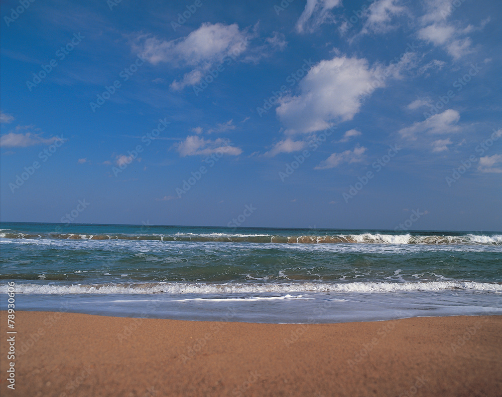 Obraz premium 바다와 수평선