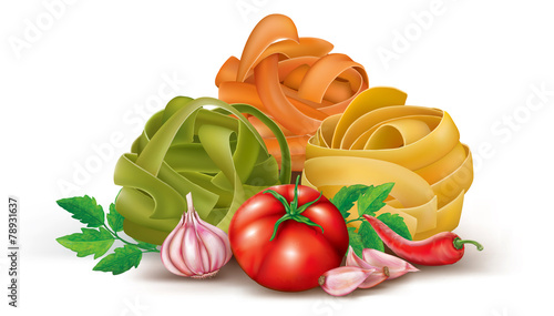 pasta with tomato and garlic