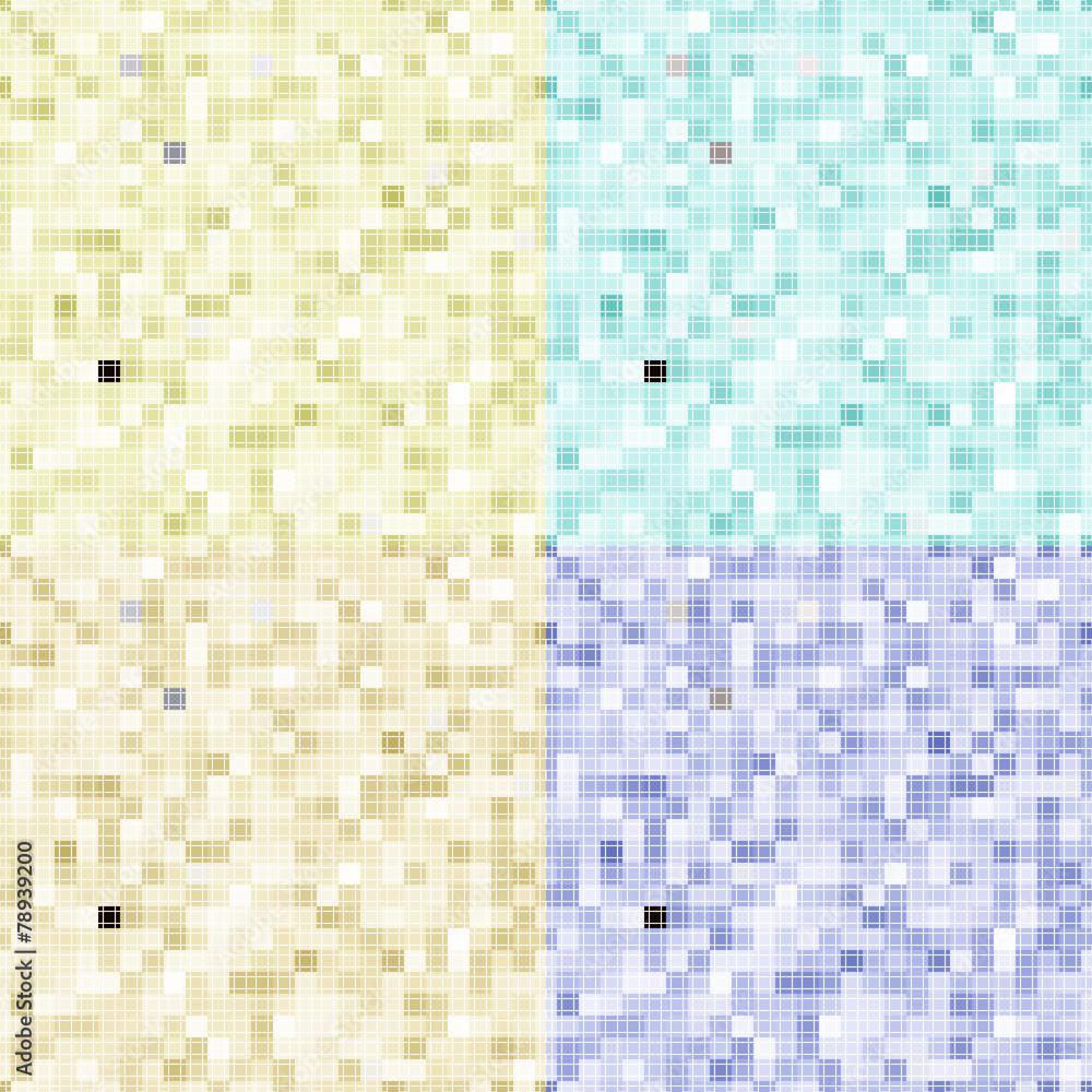 Mosaic grid pattern Mosaic grid pattern