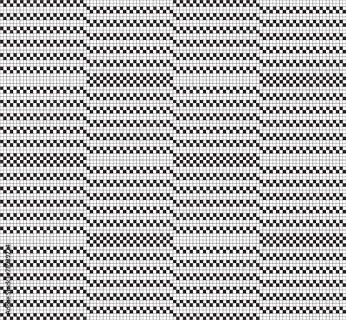 Black white grid pattern