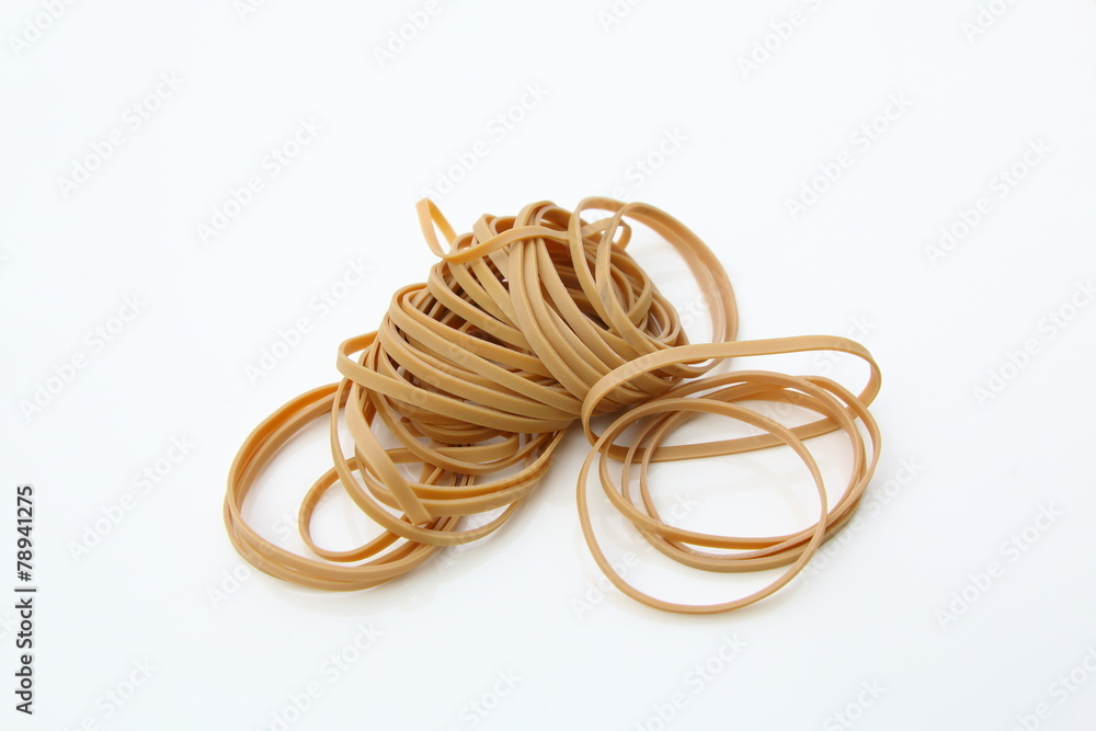 Elastic Bands isolated