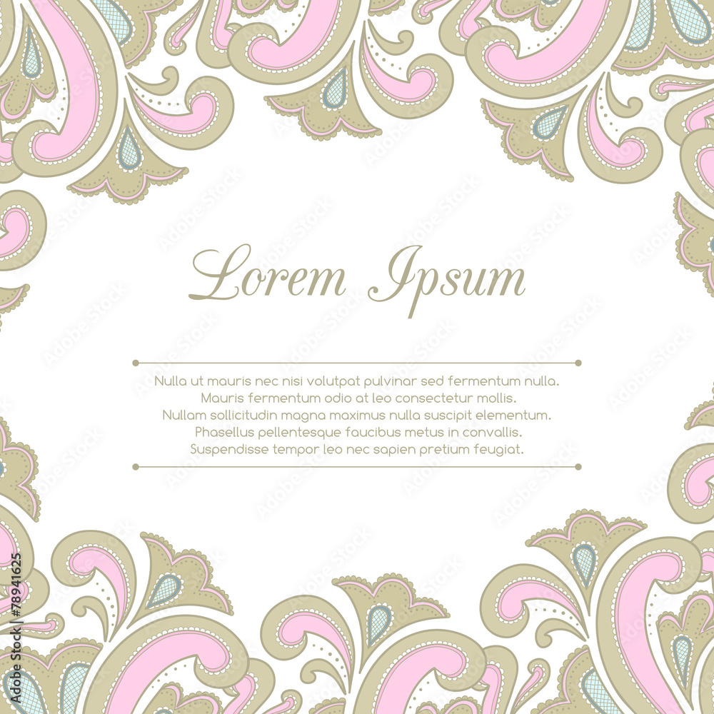 Background for greeting card