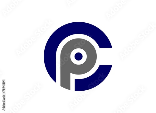 Free Download cp pc logo icon template - GFXLoad