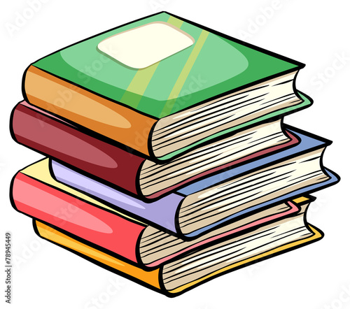 A pile of books
