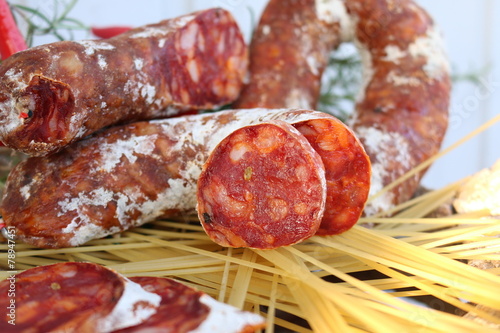 salami sausage photo