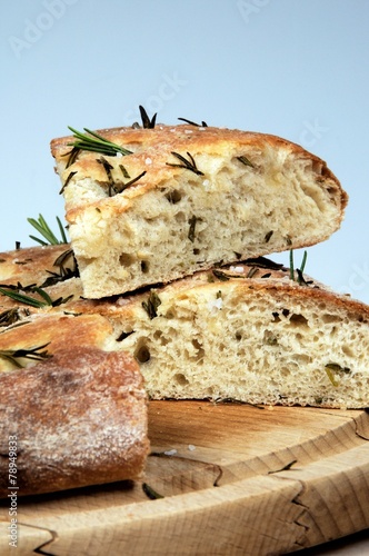 Italian rosemary focaccia bread © Arena Photo UK