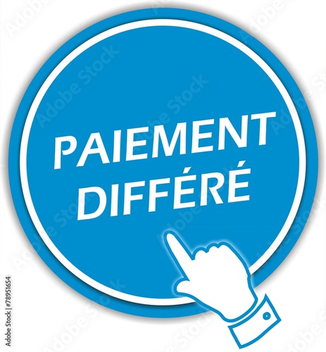 bouton paiement différé