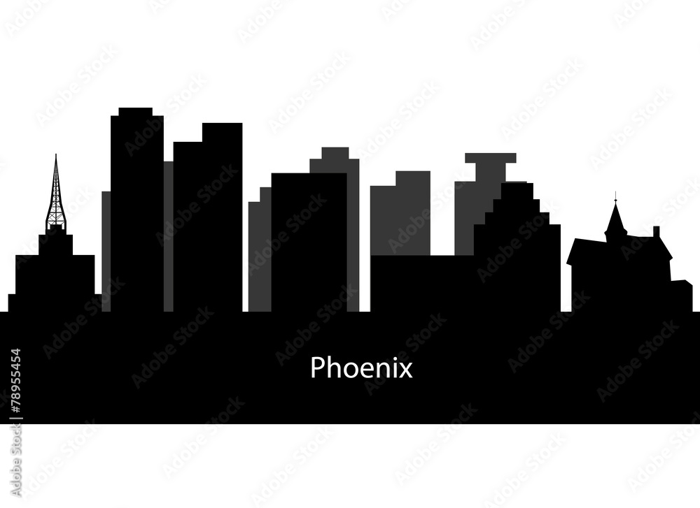 Phoenix silhouette