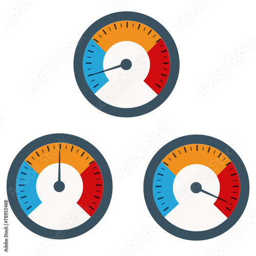 Temperature gauge used in cooking grill with the equipment