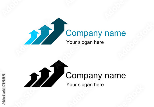 logo moving arrows