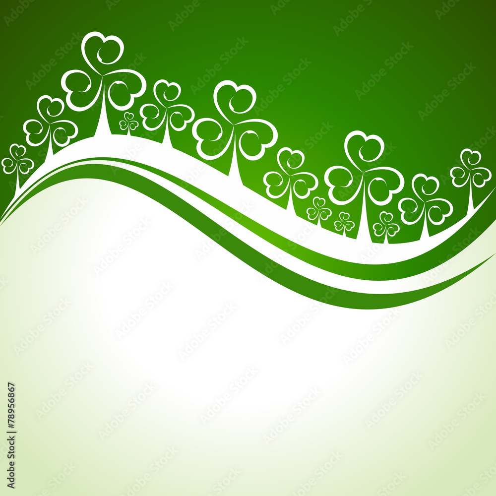 Vector Illustration of Saint Patricks day design Vector Illustration of Saint Patricks day design