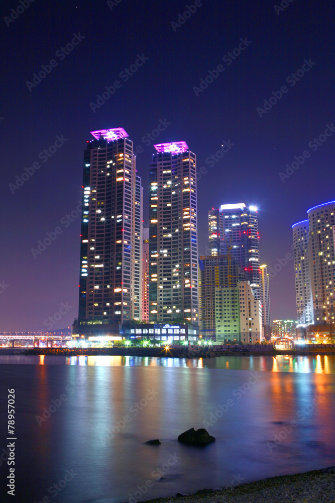 Fototapeta premium 야경이미지