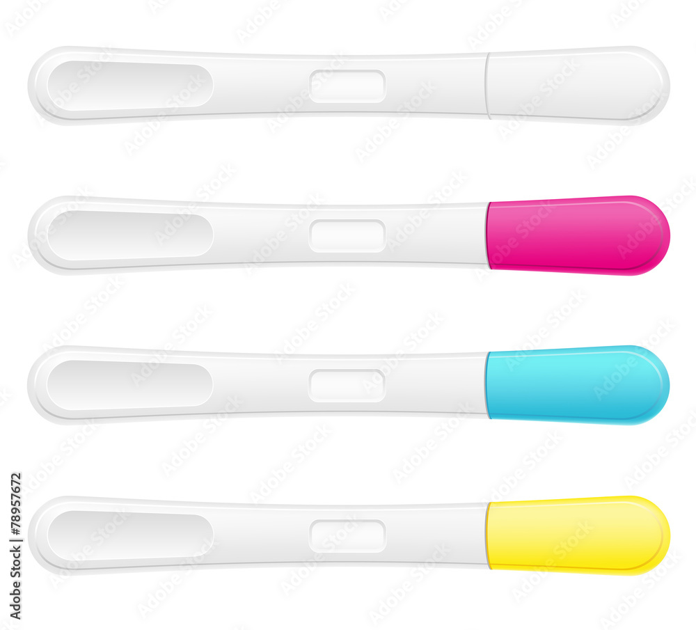 pregnancy test vector illustration pregnancy test vector illustration