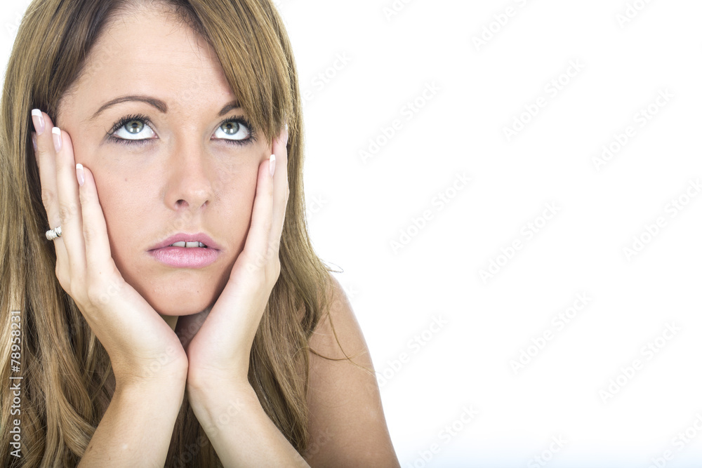 Sad Depressed Young Woman Sad Depressed Young Woman