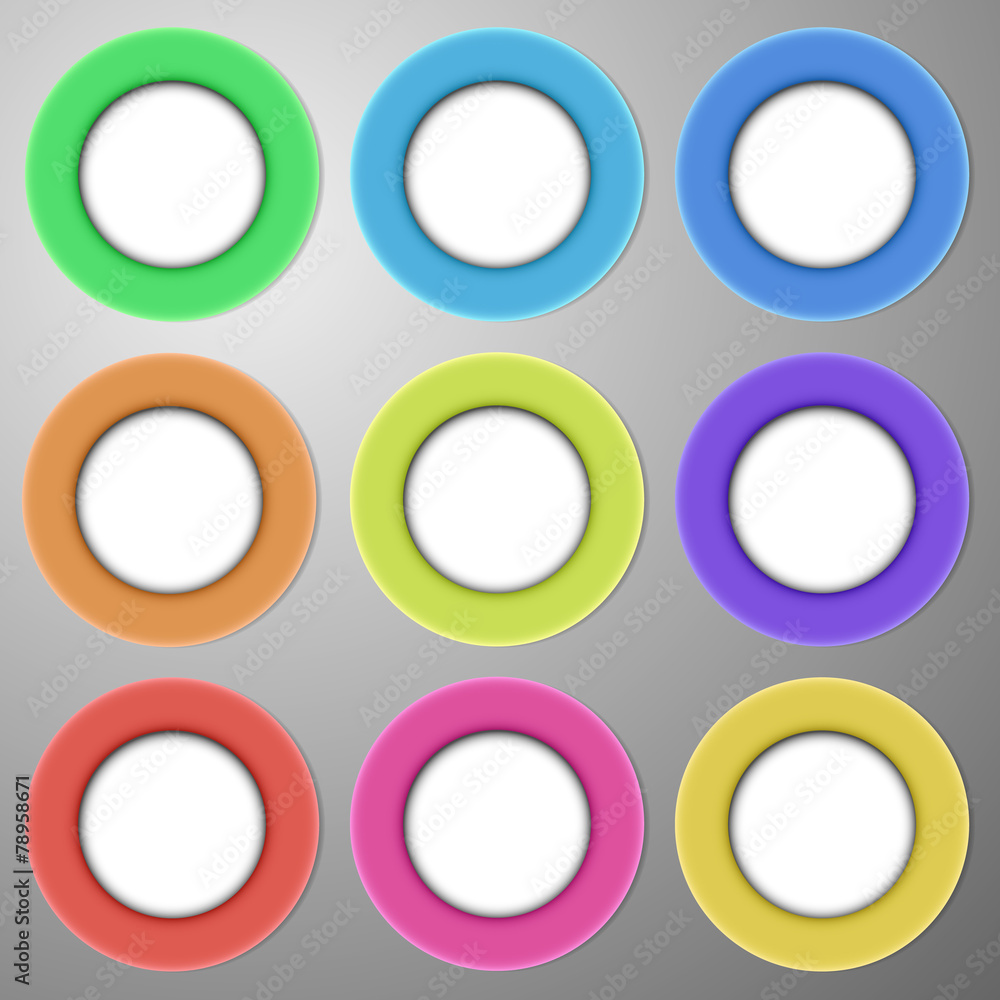 circle label text circle label text