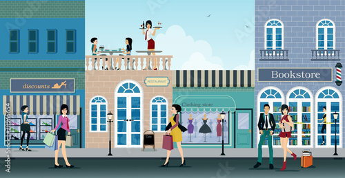 Shopping street