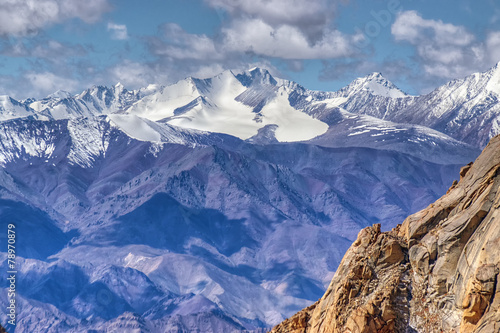 Landscape of Ladakh, Jammu and Kashmir, India