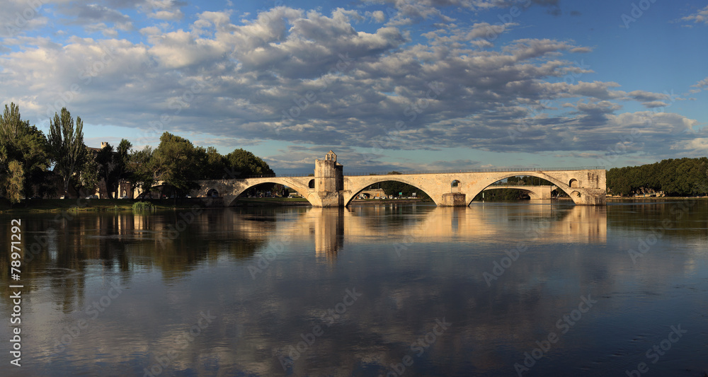 Fototapeta premium Pont Saint-Bénézet, Avingnon