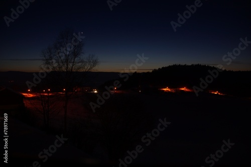 Fotografía Abenddämmerung