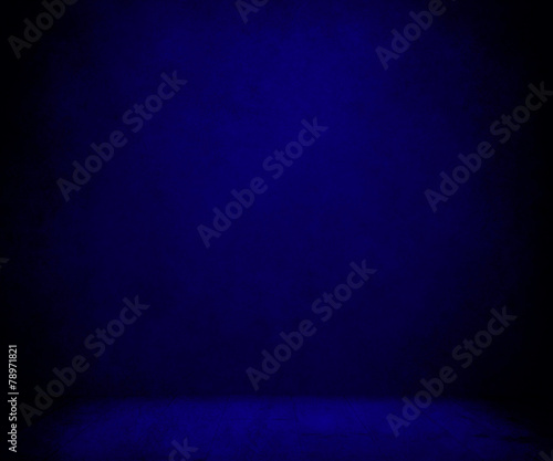 solid blue background abstract distressed antique dark backgroun