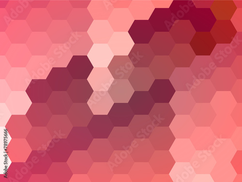 Abstract hexagonal honeycomb background