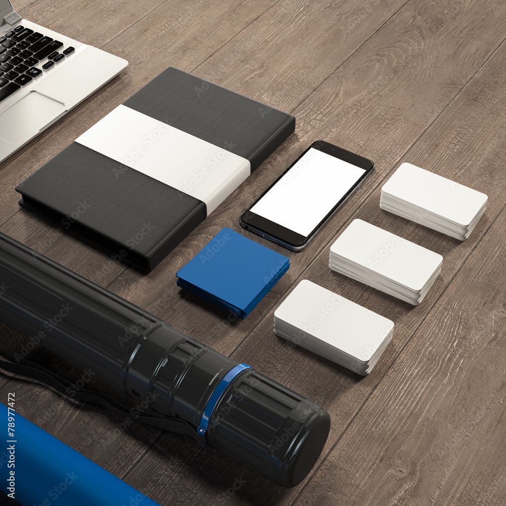 Obraz premium Mockup business template. High resolution.