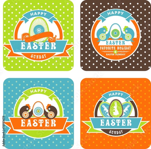 Easter labels