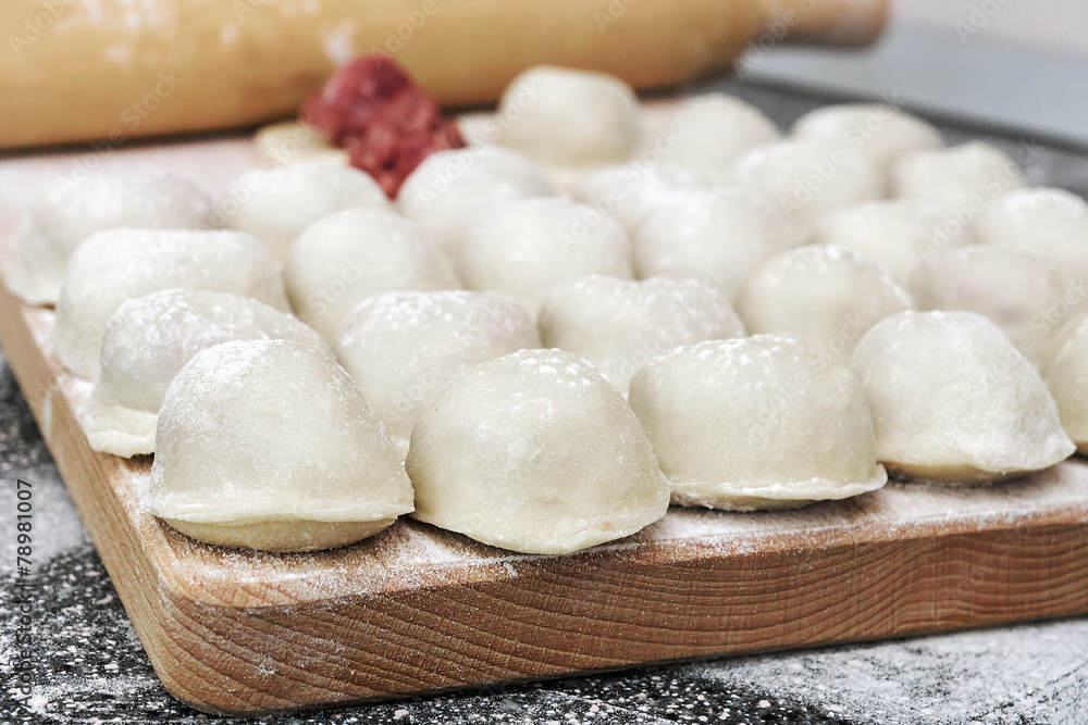 Siberian dumplings Siberian dumplings