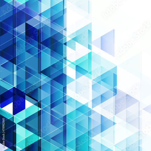 Abstract triangular background. Vector illustration