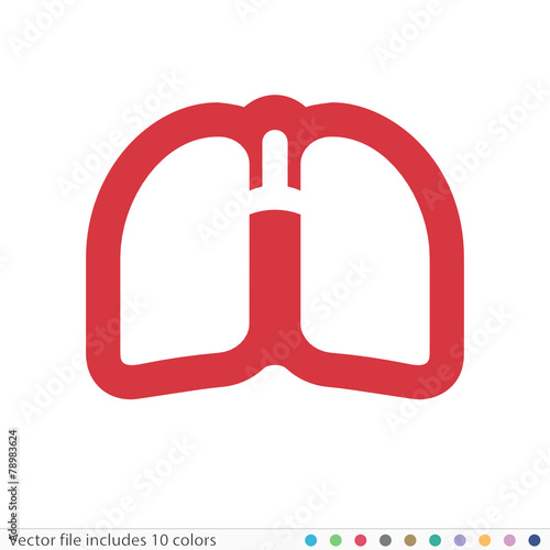 Sticker Icon - Vector file includes all colors