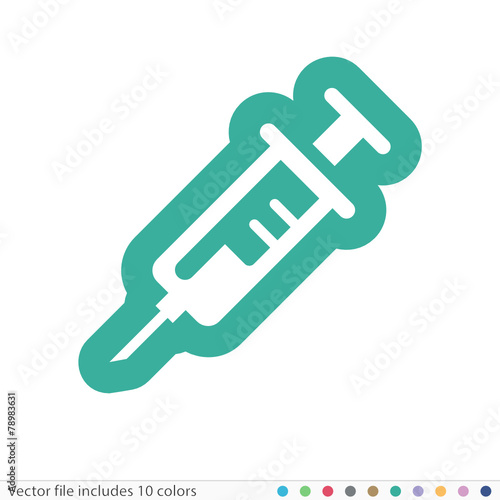 Sticker Icon - Vector file includes all colors
