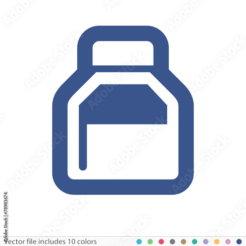 Sticker Icon - Vector file includes all colors