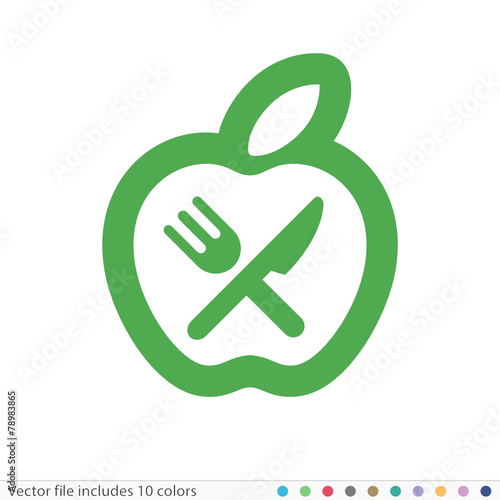 Sticker Icon - Vector file includes all colors