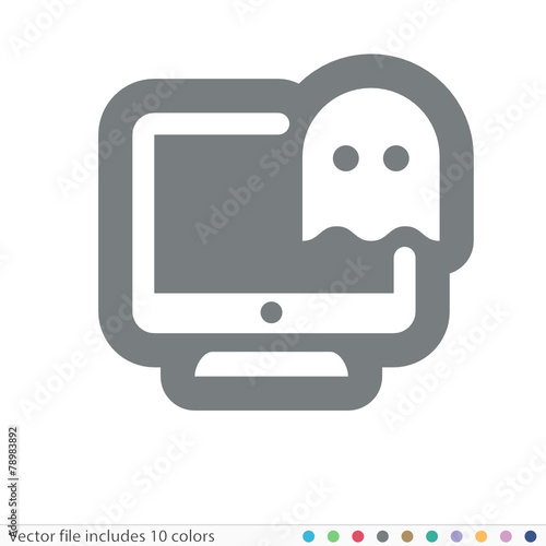 Sticker Icon - Vector file includes all colors