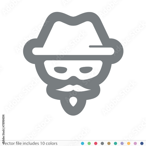 Sticker Icon - Vector file includes all colors
