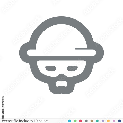 Sticker Icon - Vector file includes all colors