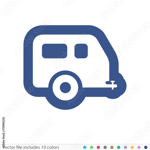 Sticker Icon - Vector file includes all colors