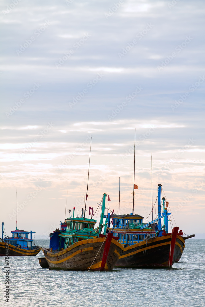 two fishing boats