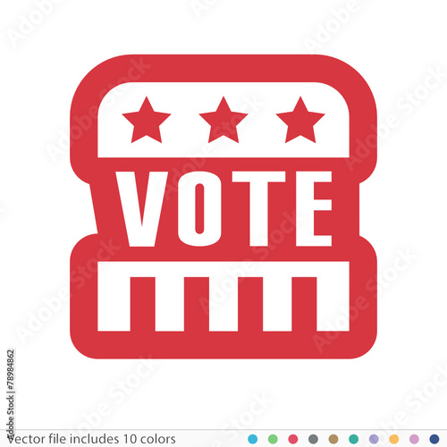 Sticker Icon - Vector file includes all colors